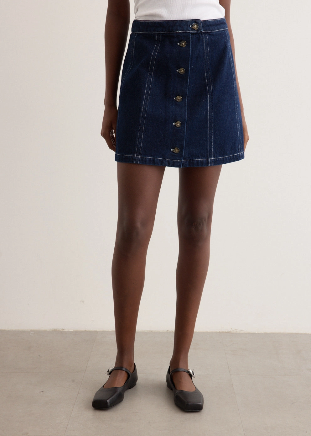 Pipa Skirt Elastic hem Earth Tones