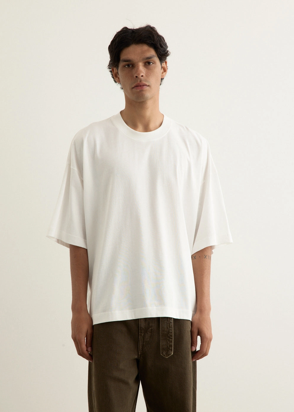 Piu Short Sleeve T-Shirt Structured silhouette
