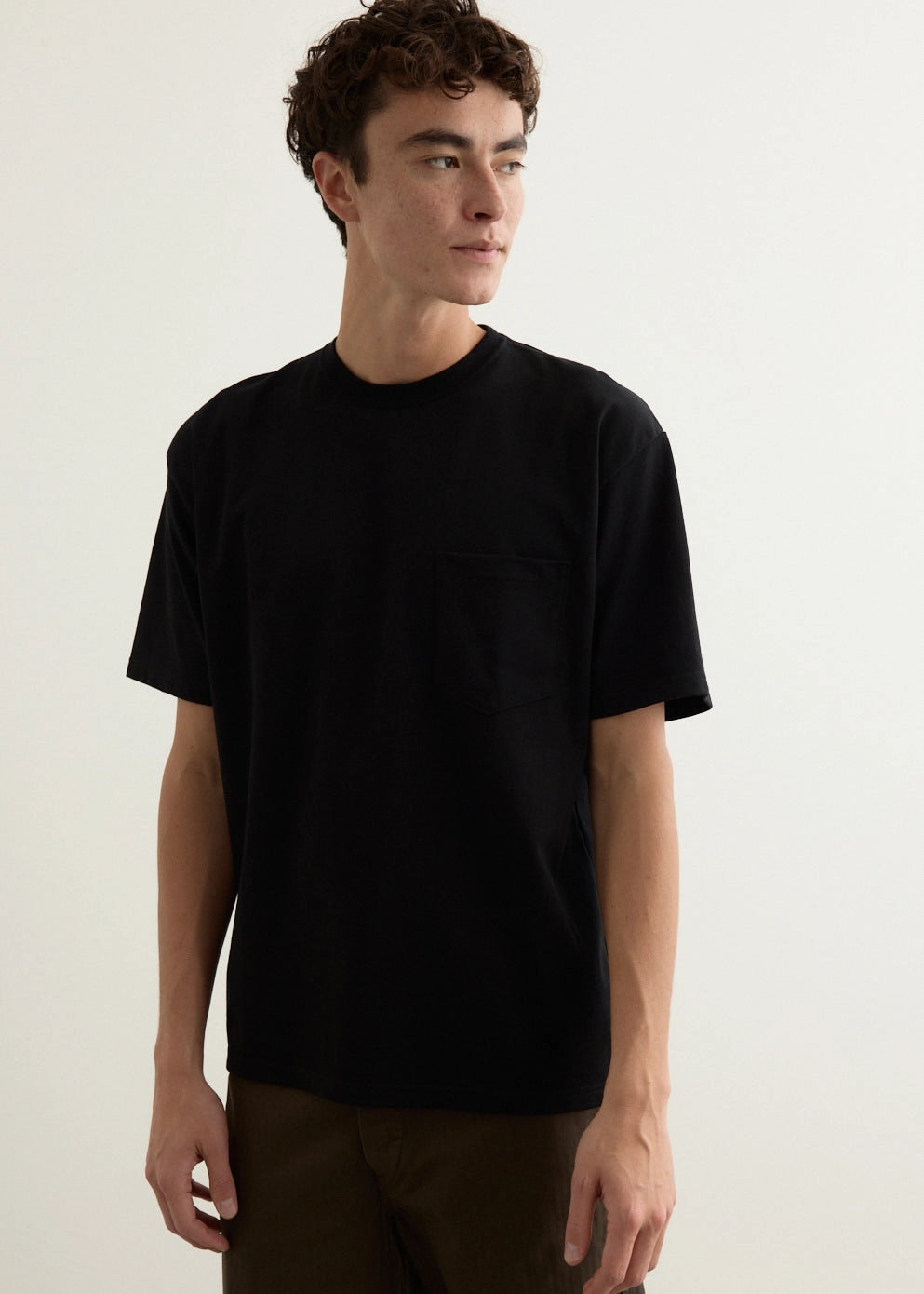 Pocket T-Shirt Boat neck style