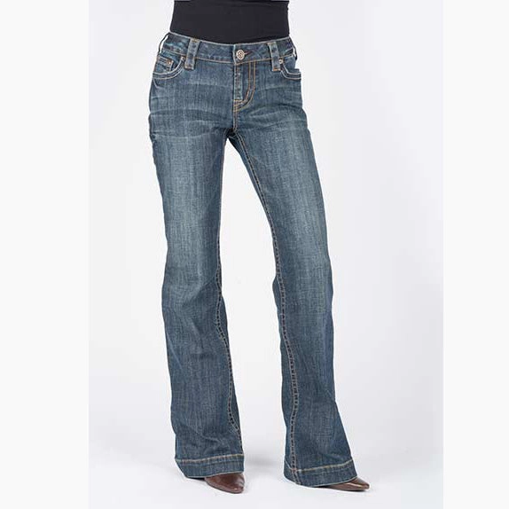 Tear Resistant Denim Stetson Women's Stretch Trouser Jean