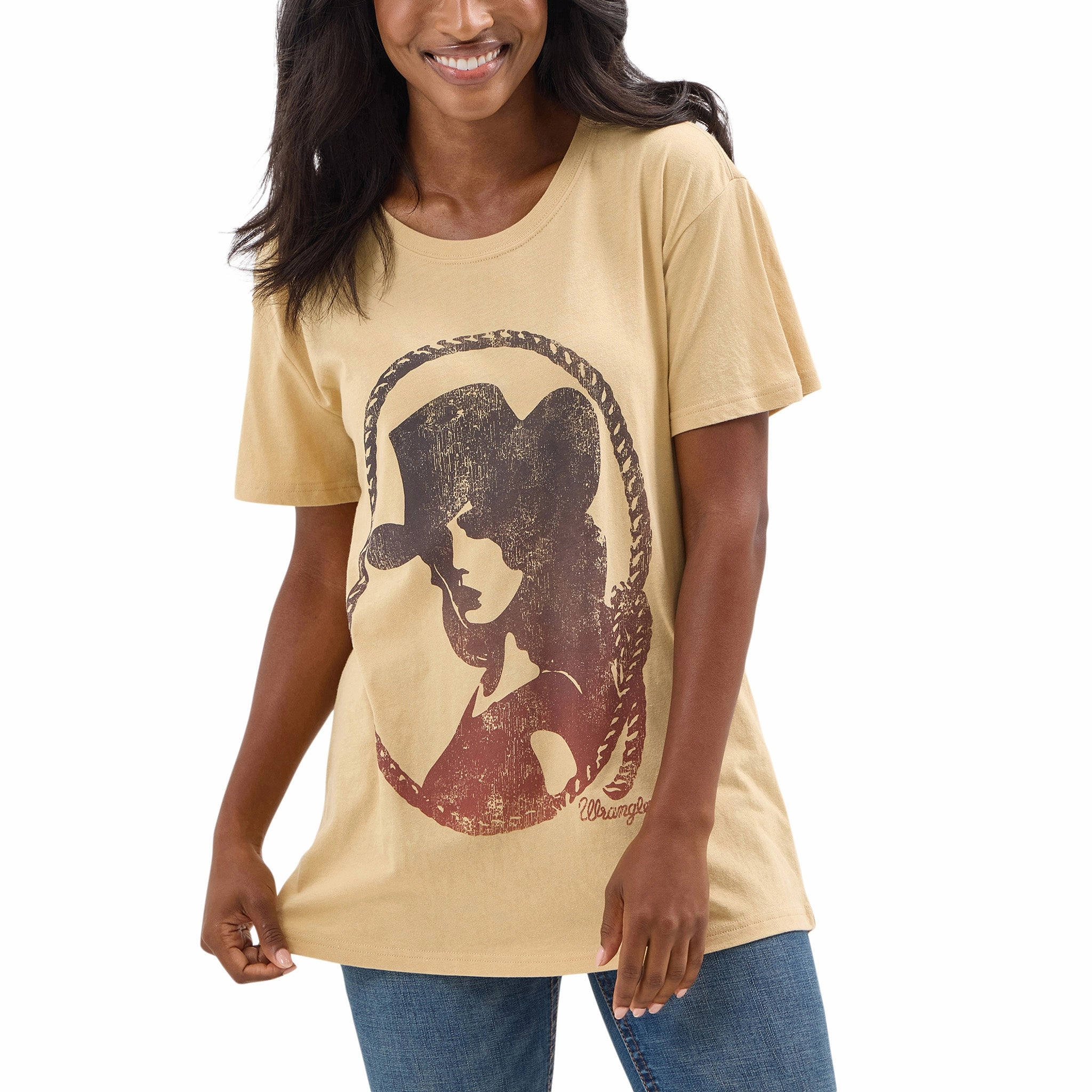 HiddenPocket Wrangler Women's Vintage Cowgirl T-Shirt