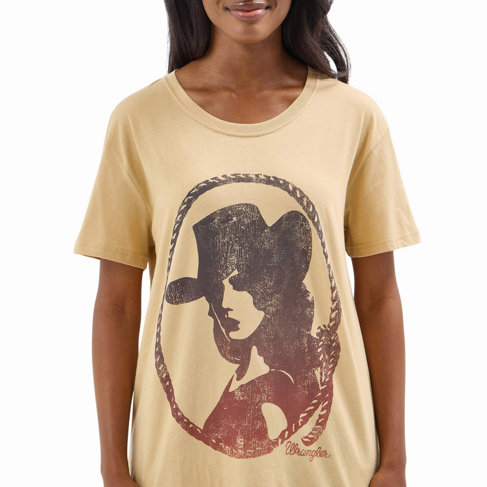 RelaxedFit Wrangler Women's Vintage Cowgirl T-Shirt