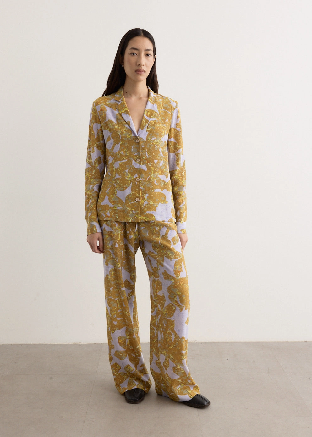 Puvis Bis Long Pants Mid-rise fit Formal Look