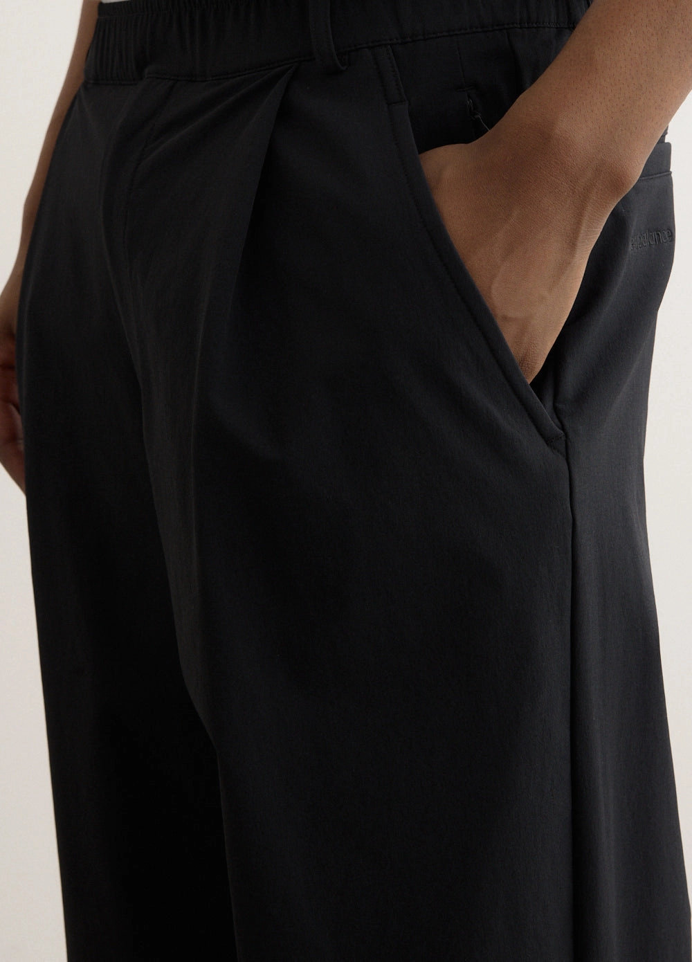 NB Grey Wide Pants Full Coverage