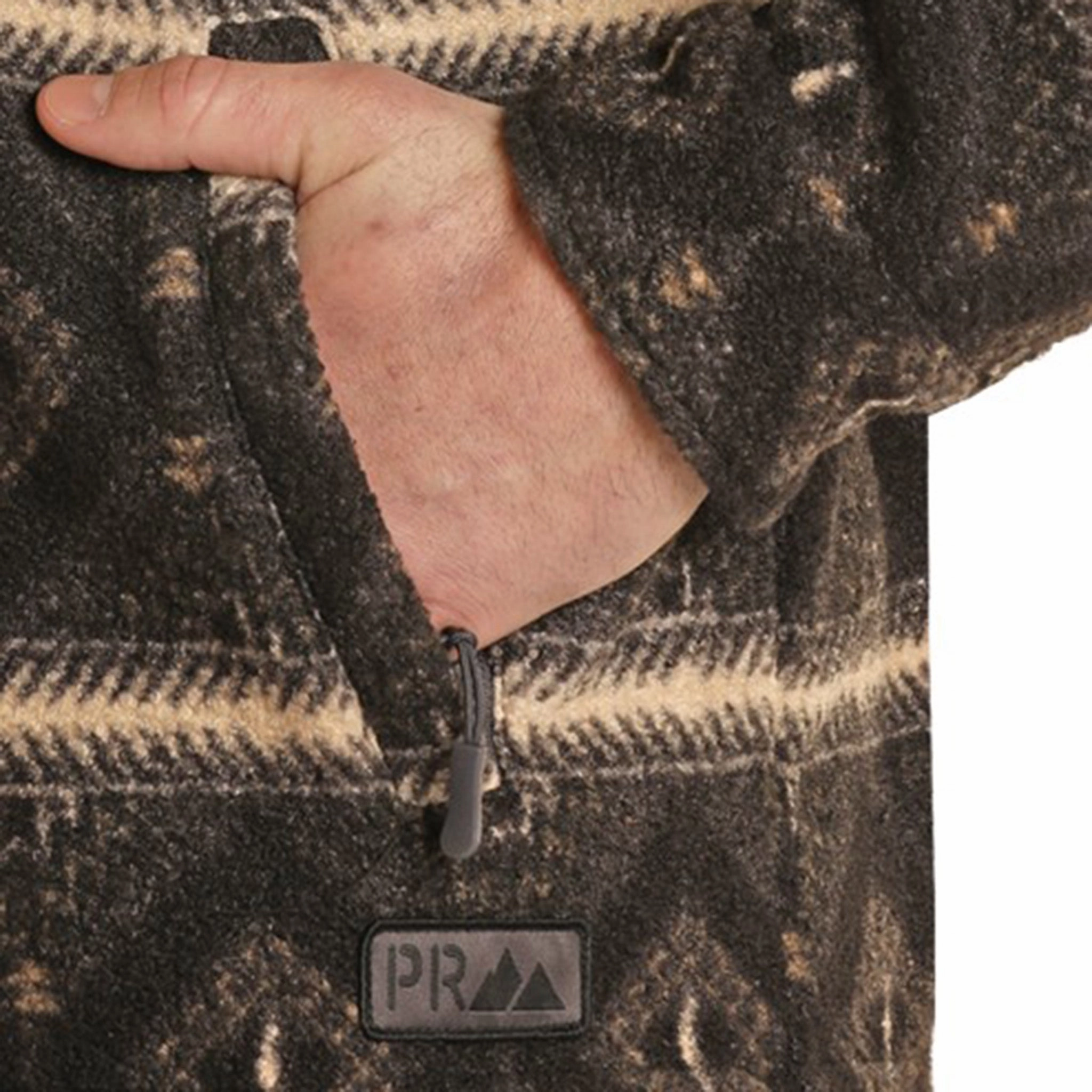 NonRestrictive Movement Design Warm Layers Powder River Men's Aztec Berber Jacket