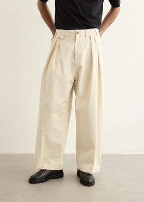 Body Ready Layering Essential x BEAMS Plus Alvy Double Pleat Pants