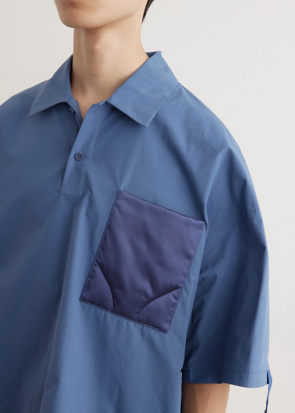 Quilted Pocket Polo Top Active Comfort Affordable Luxury