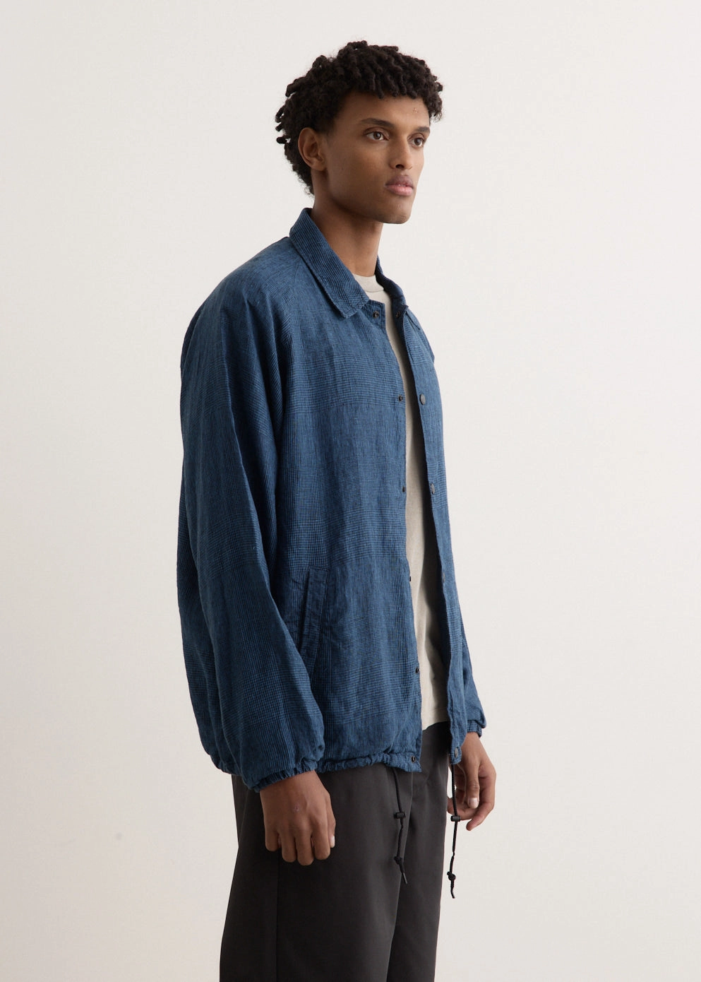 Seamless Edge Finishing Coach Jacket