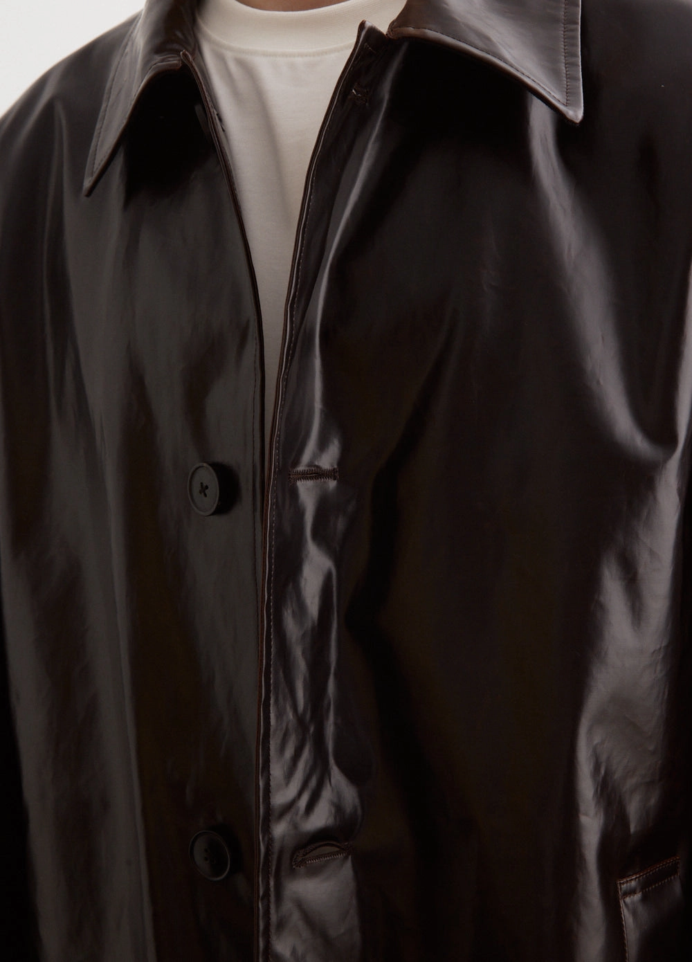 Rankles Coat Smooth Flat Collar