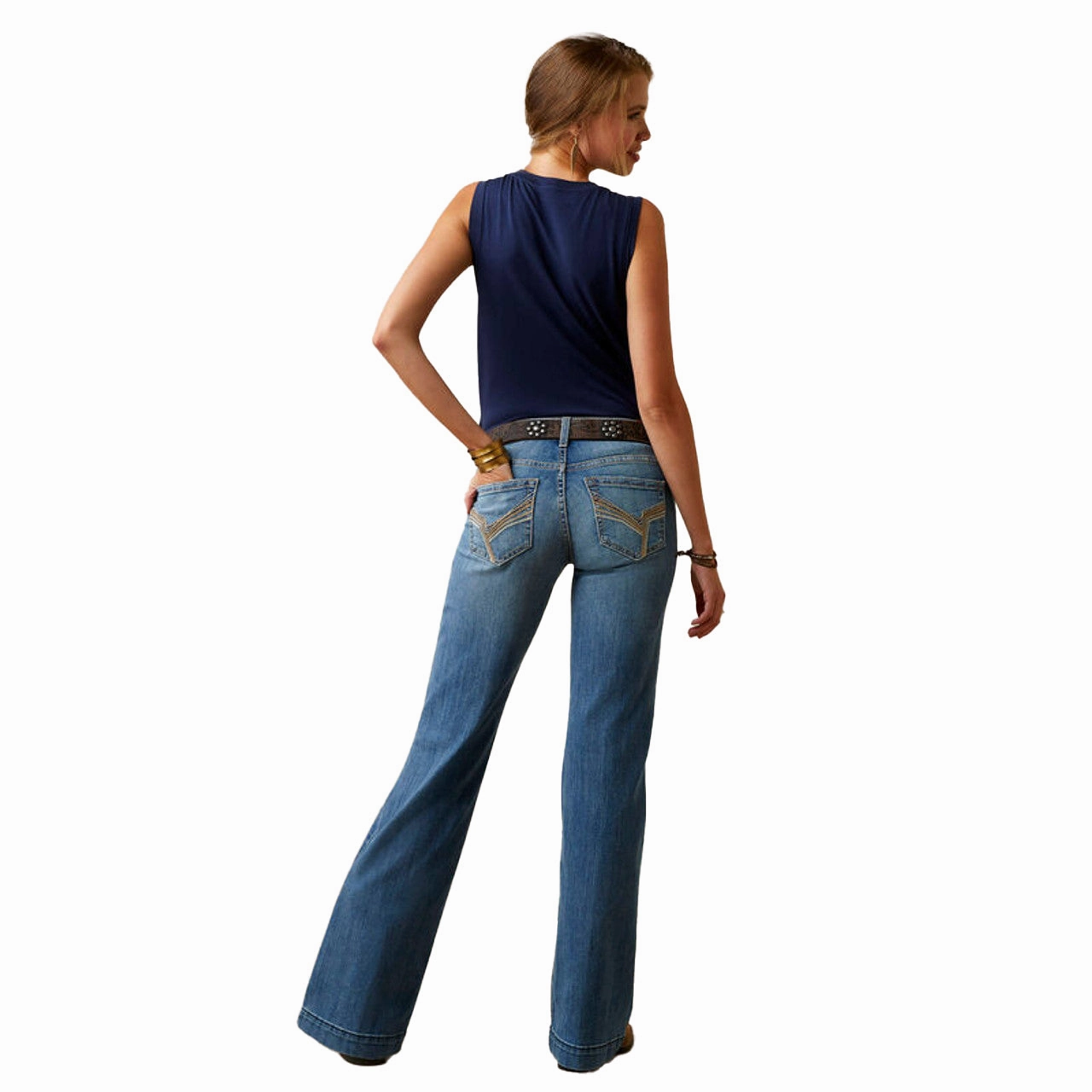 Bold Road Trip All Day Comfort Design Ariat Women's Jacqueline Trouser Jean