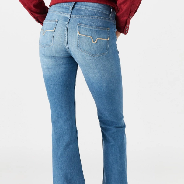 Kimes Ranch Lola Soho Light Wash Trouser Jean Perfect Fit Smart Layer