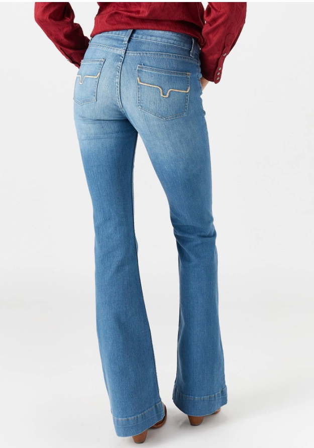 Cool And Clean Kimes Ranch Lola Soho Light Wash Trouser Jean