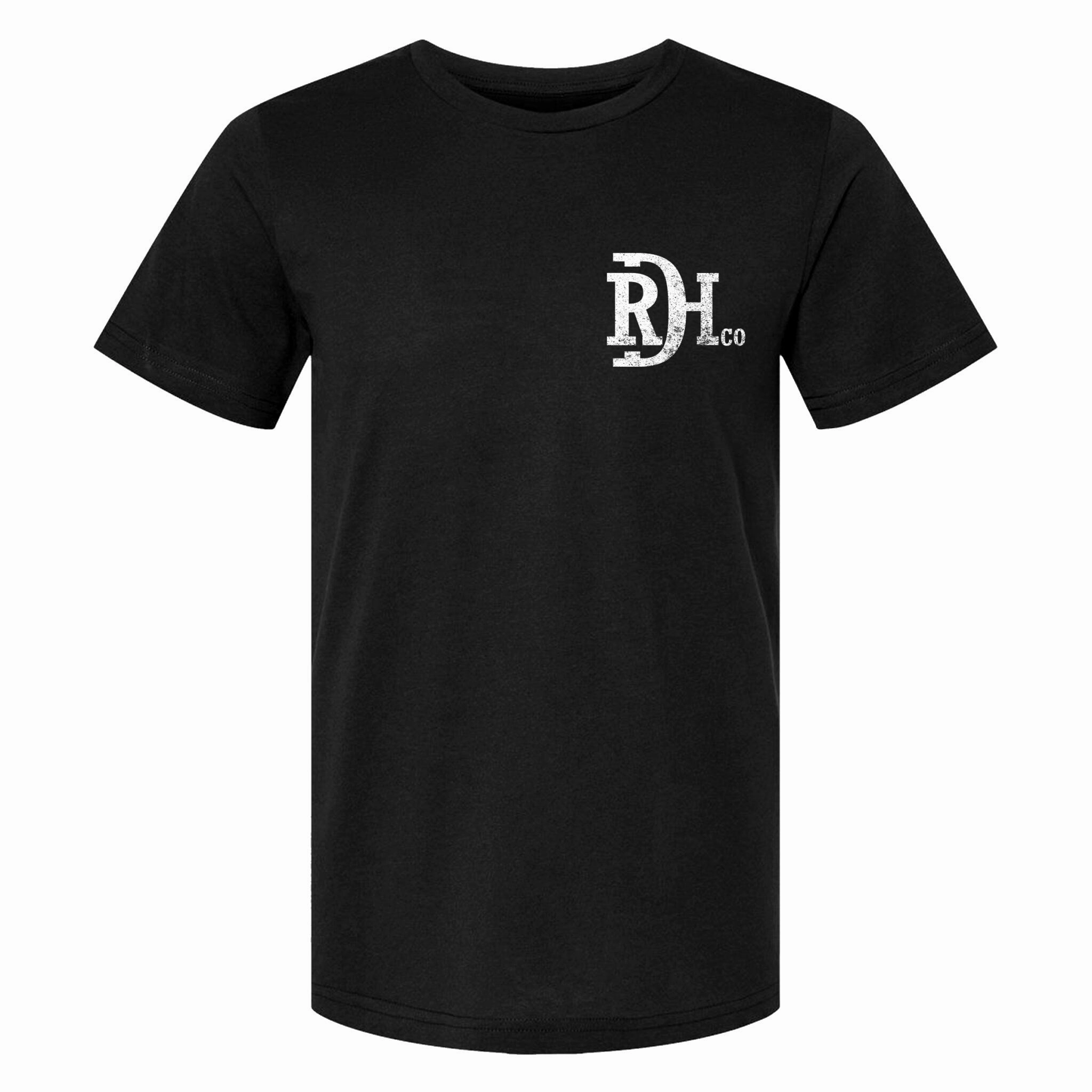 Odor Control Fabric Weekend Wear Red Dirt Men's Black Desert Nightfall Logo Graphic T-Shirt