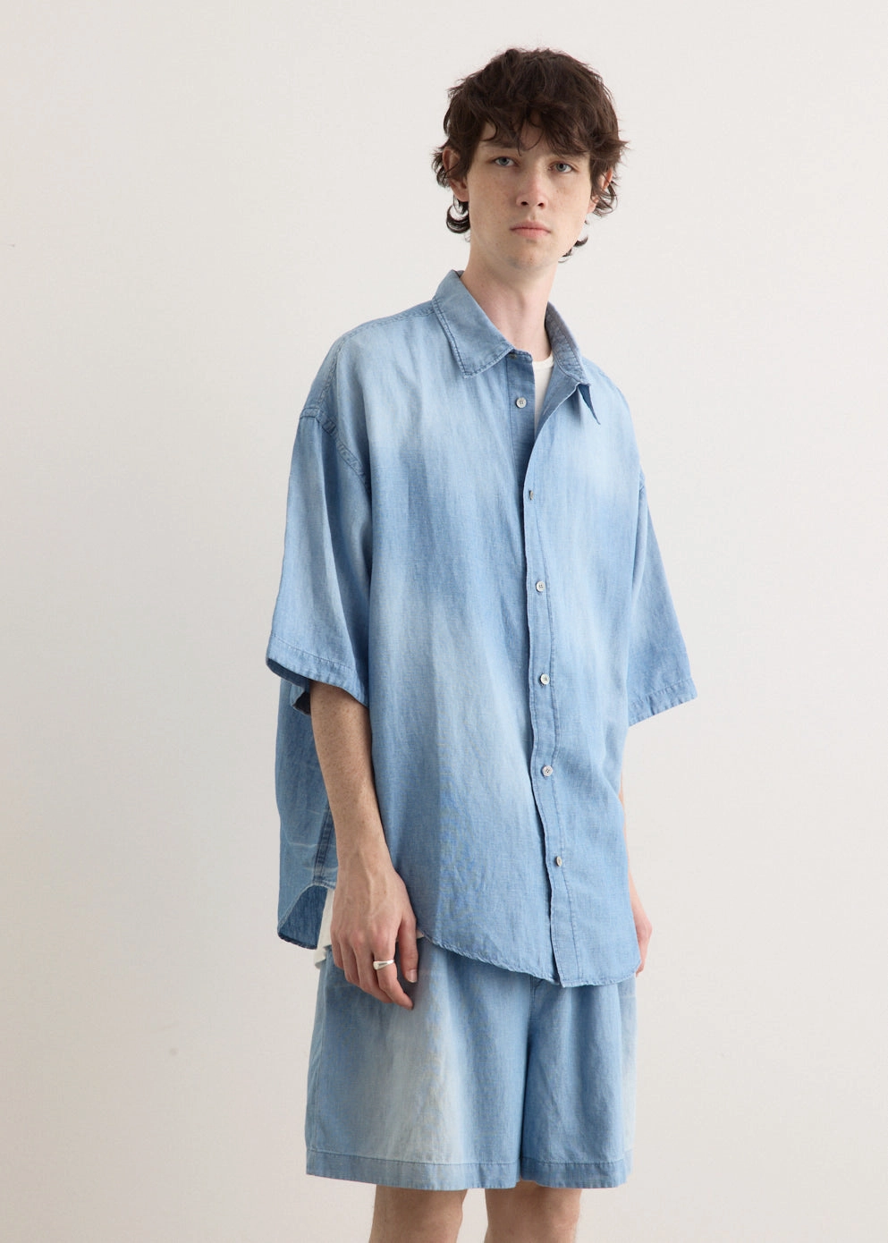 Lightweight Wear Setar Short Sleeve Chambray Shirt