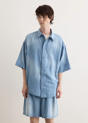 Setar Short Sleeve Chambray Shirt Sustainable Design