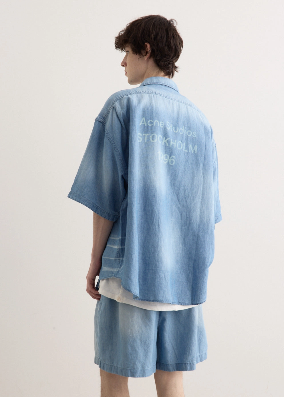 Setar Short Sleeve Chambray Shirt Travel-friendly