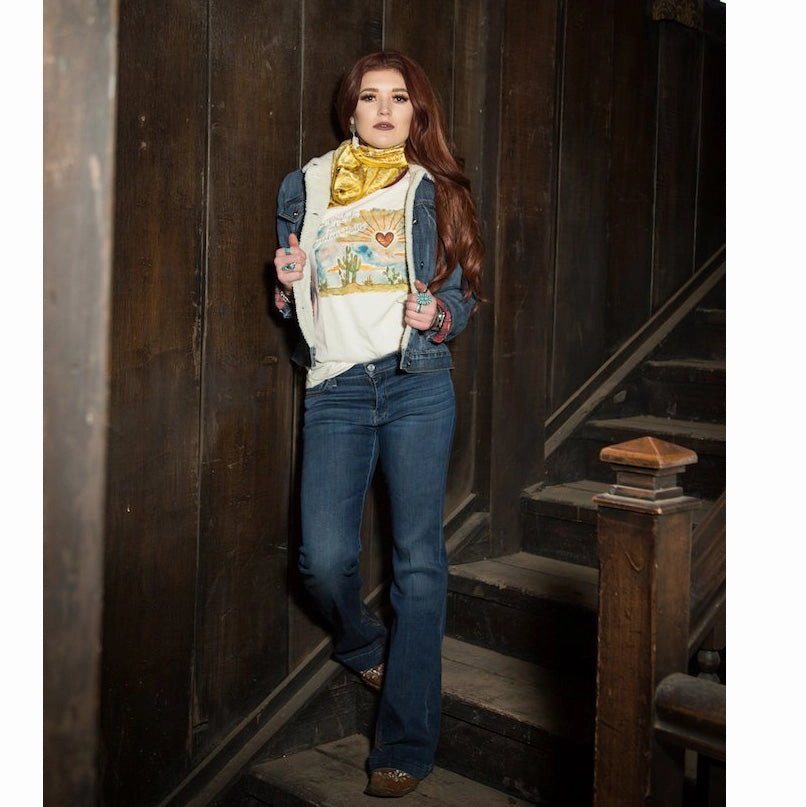 Raglan Sleeve "BURNING DAYLIGHT AND BREAKING HEARTS"