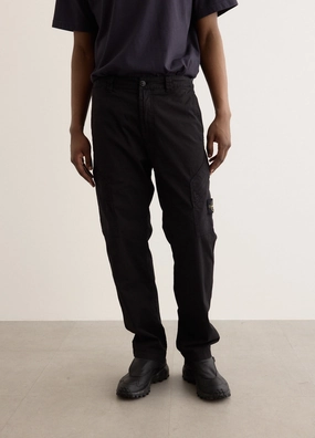 LightweightConstruction Regular Fit Supima Diagonal Cargo Pants