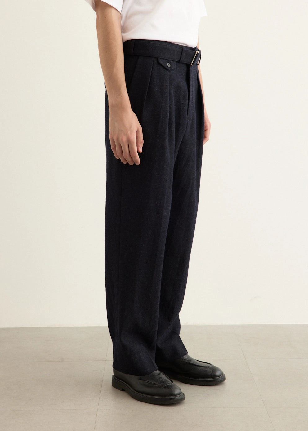Belted Riviera Pants Minimalist Waist Ventilated Panels