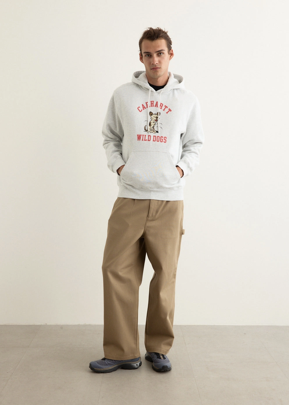 Hooded Wild Dog Sweatshirt Warm design