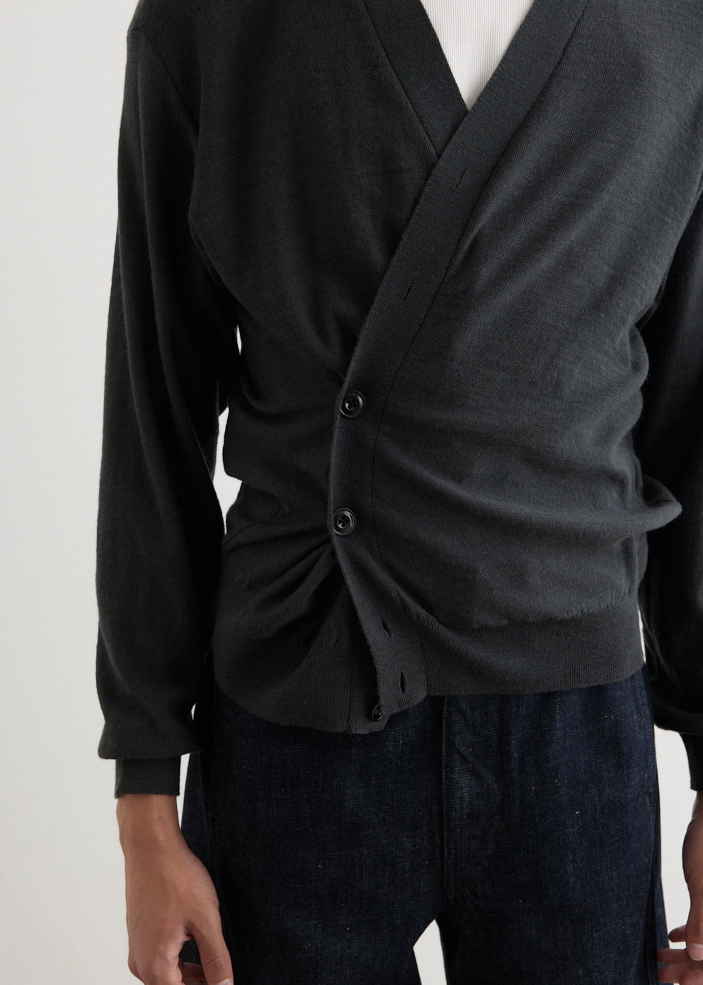 UV Block Relaxed Twisted Cardigan