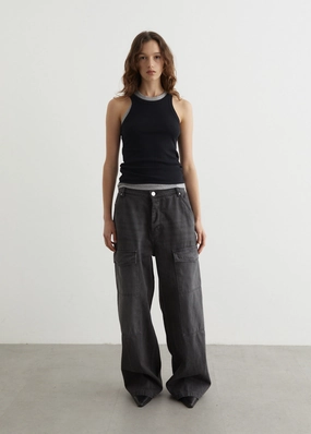 Relaxed Worker Baggy Pants slim fit Essential Look