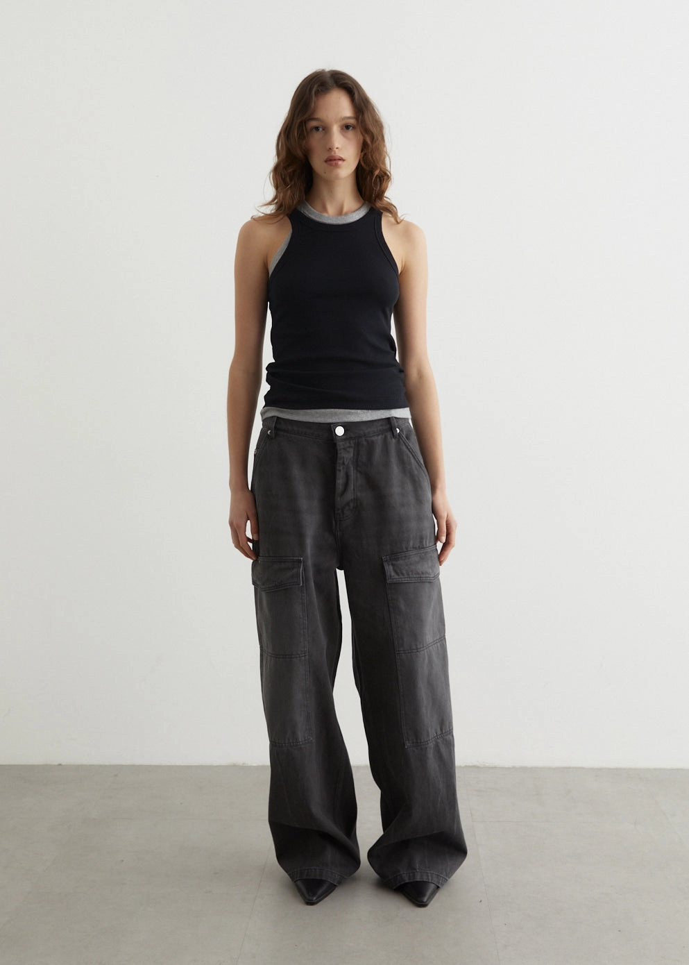 Relaxed Worker Baggy Pants slim fit Essential Look