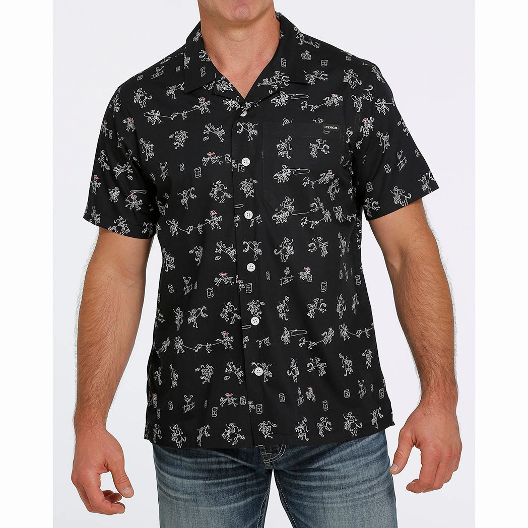 Effortless Comfort Cruise Collection Cinch Men's Cowboy Camp Shirt
