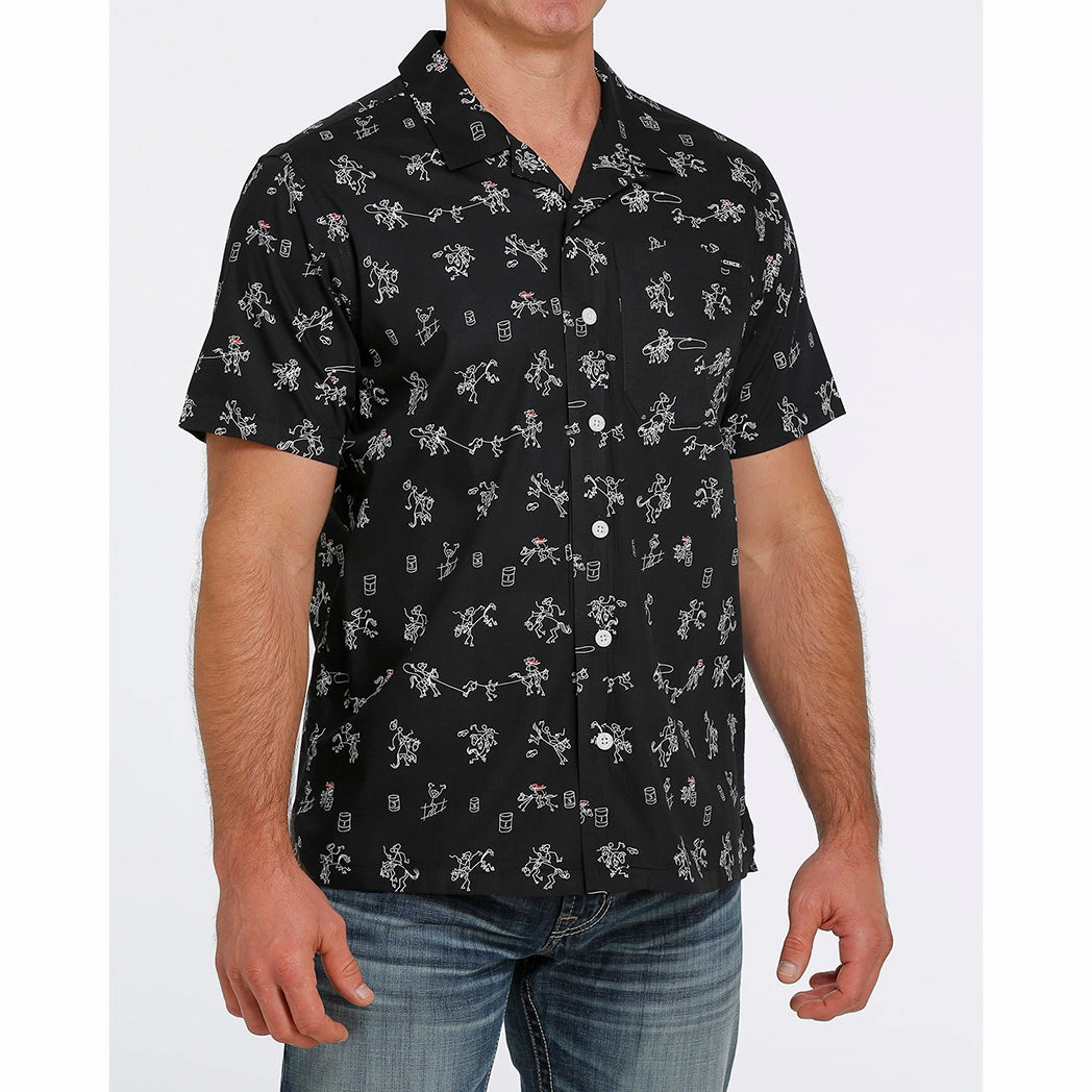 Festival Outfit Cinch Men's Cowboy Camp Shirt