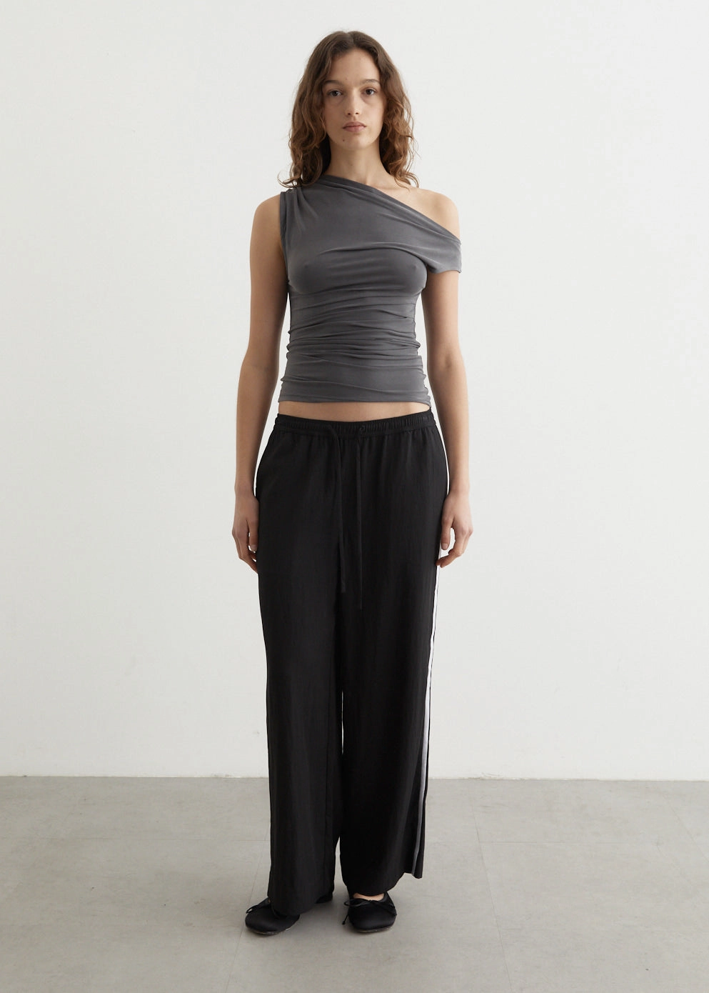 Riviera Embroidered Pants Supportive Waistband