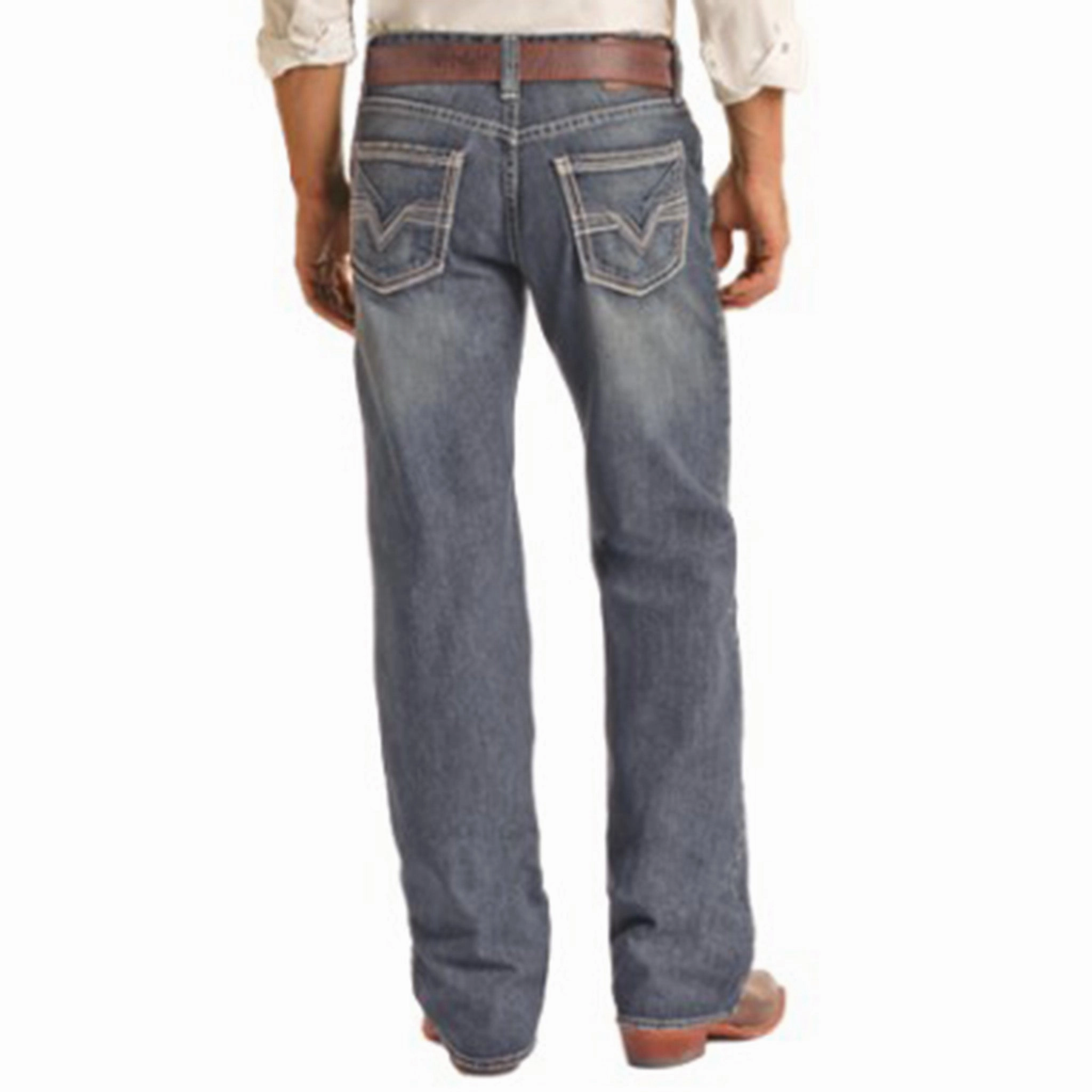 Rock & Roll Denim Men's Vintage Double Barrel Jeans Neutral Choice