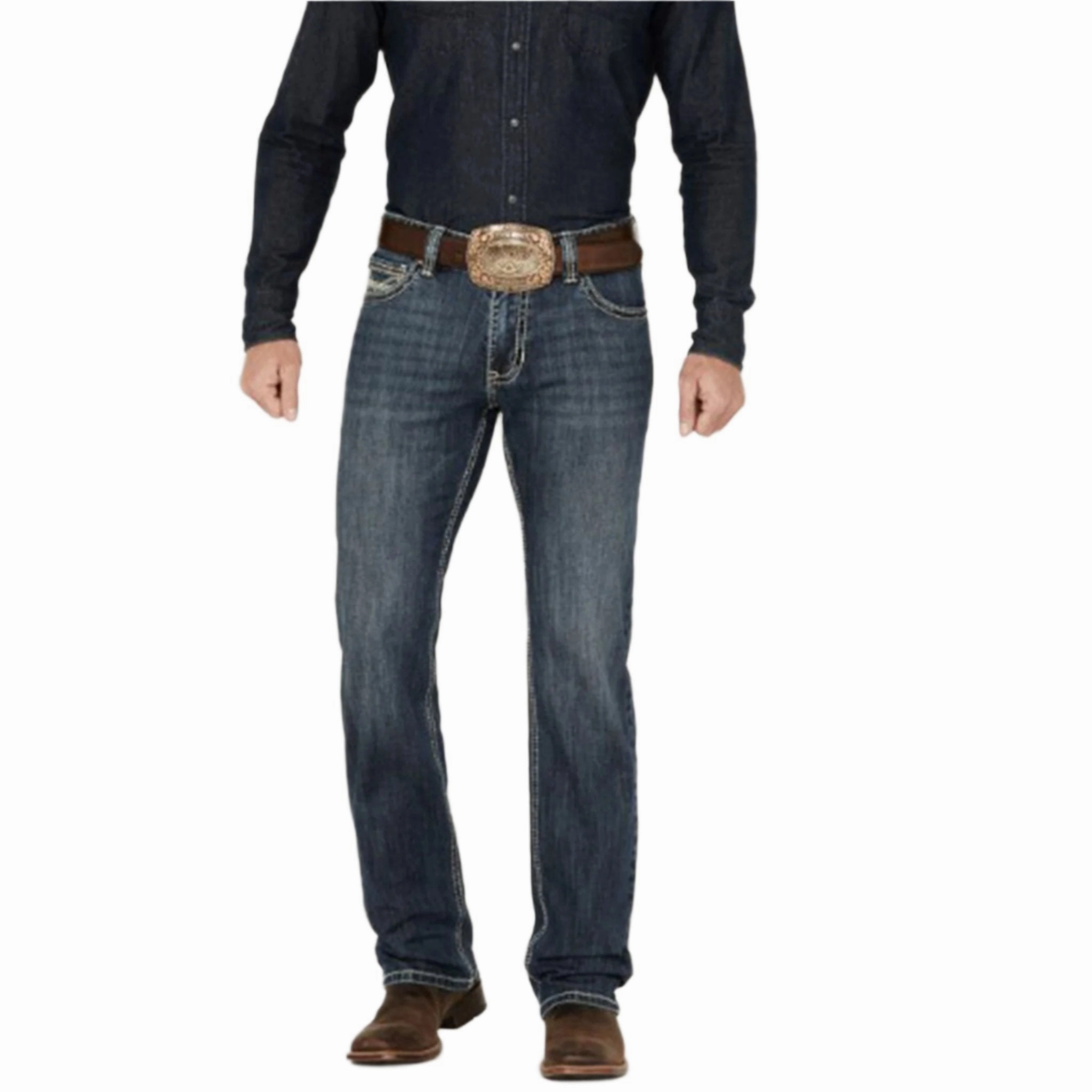 Rock & Roll Men's Medium Vintage Revolver Jeans City Walk Smart Casual Anti Odor Fabric Treatment