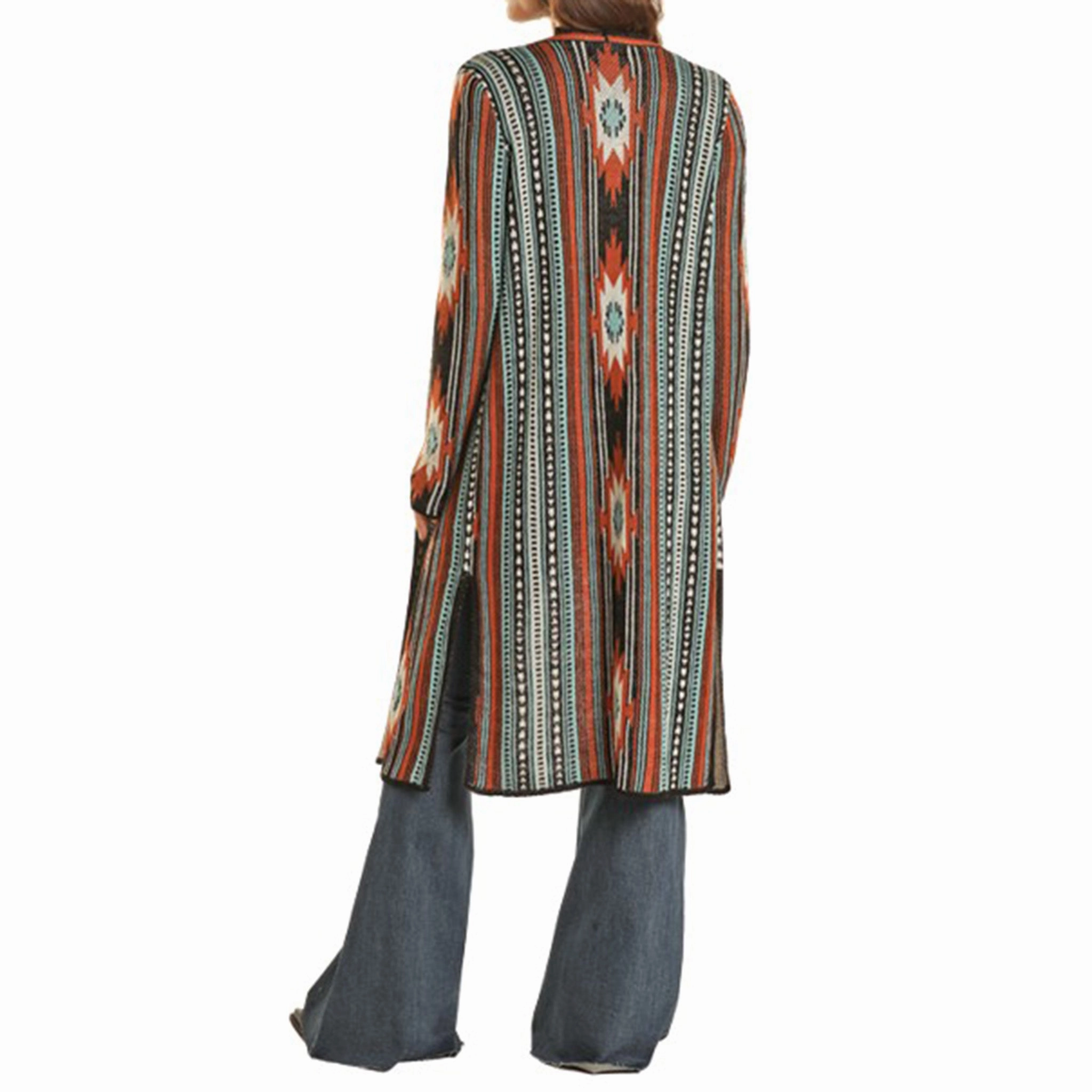 Rock & Roll Women's Aztec Duster ComfortStretchFit