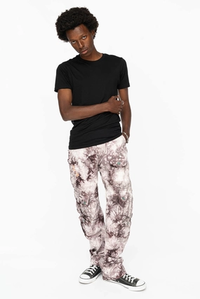 ORIGINAL ROBIN??S JEAN CALL OF DUTY CARGO PANTS IN CRYSTAL TIE DYE PURPLE All Fit Use Core Item