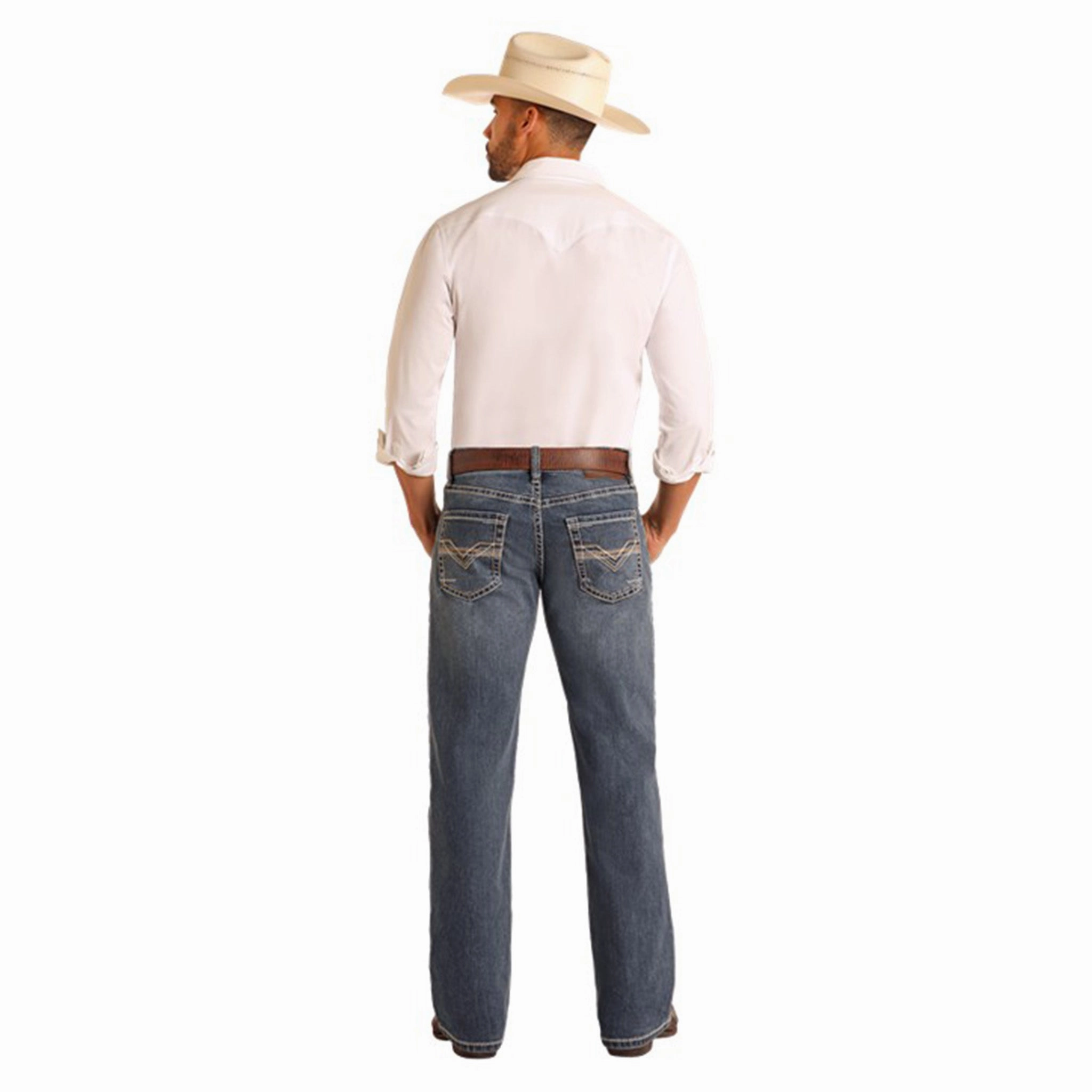 Daily Wear Summer Vibes Music Event Rock & Roll Men's Medium Double Barrel Straight Leg Jean