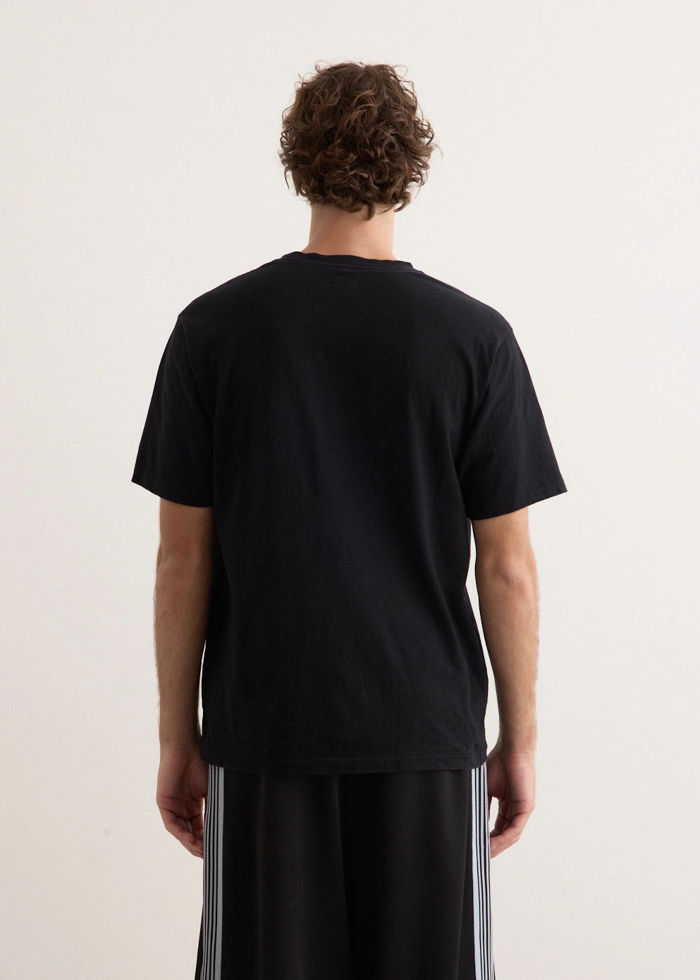 S/S Papillon Emblem Pocket T-Shirt Stylish and Fun Abrasion Resistant Fabric