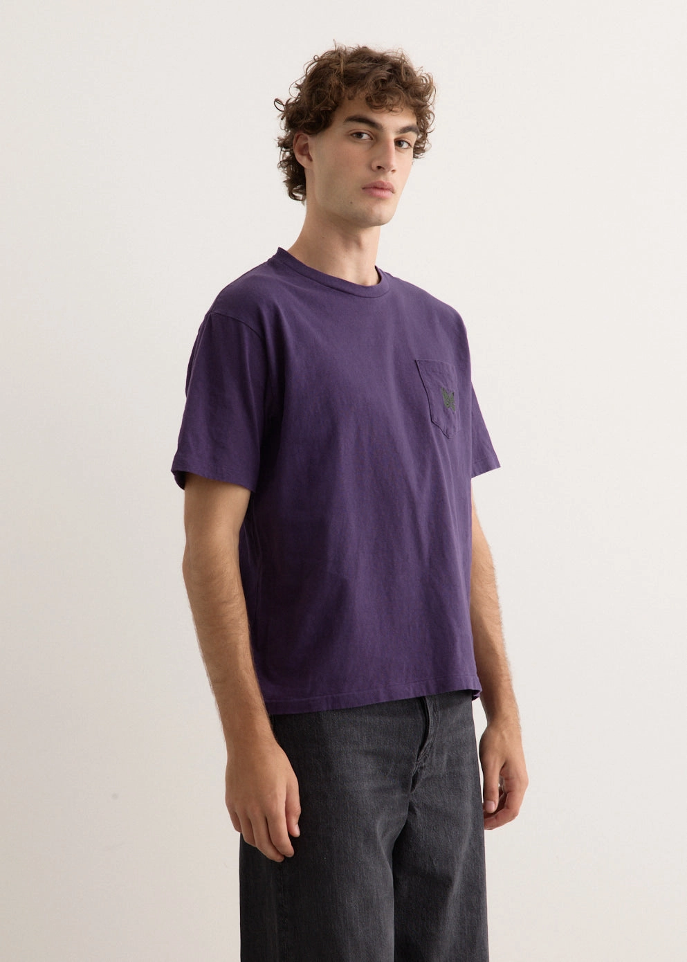 S/S Papillon Emblem Pocket T-Shirt Everyday Wearable