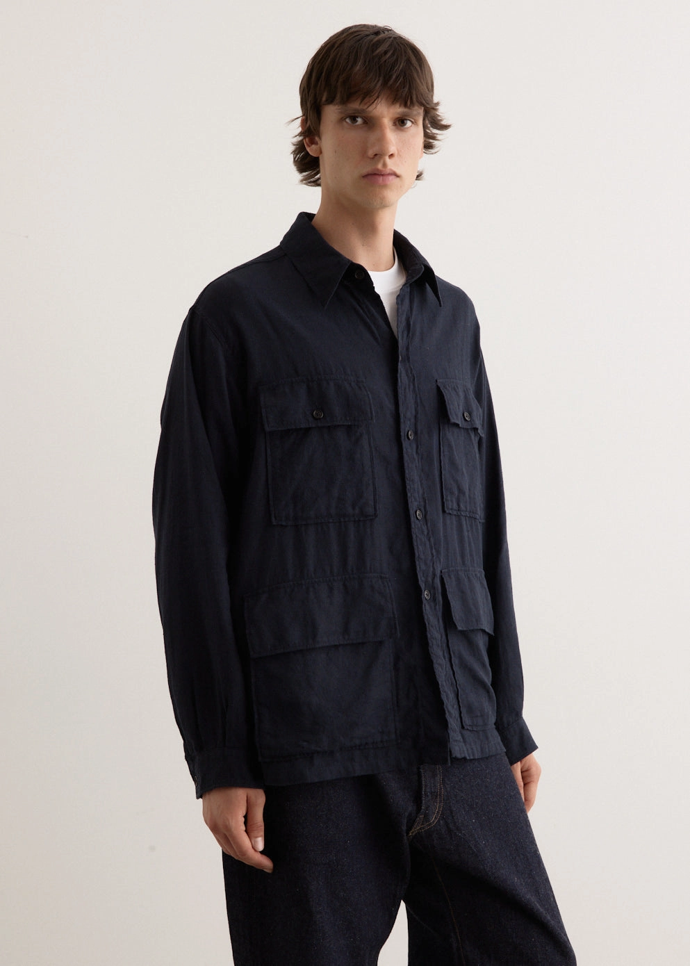 Safari Shirt Jacket Detachable Hood HeatRetentionTechnology