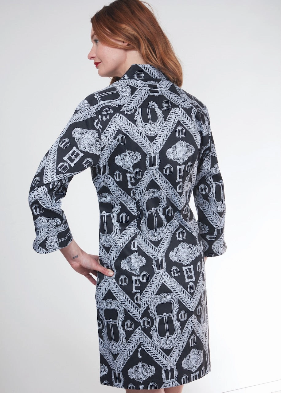 Functional Fit Sag Harbor Dress - Black with Buckles