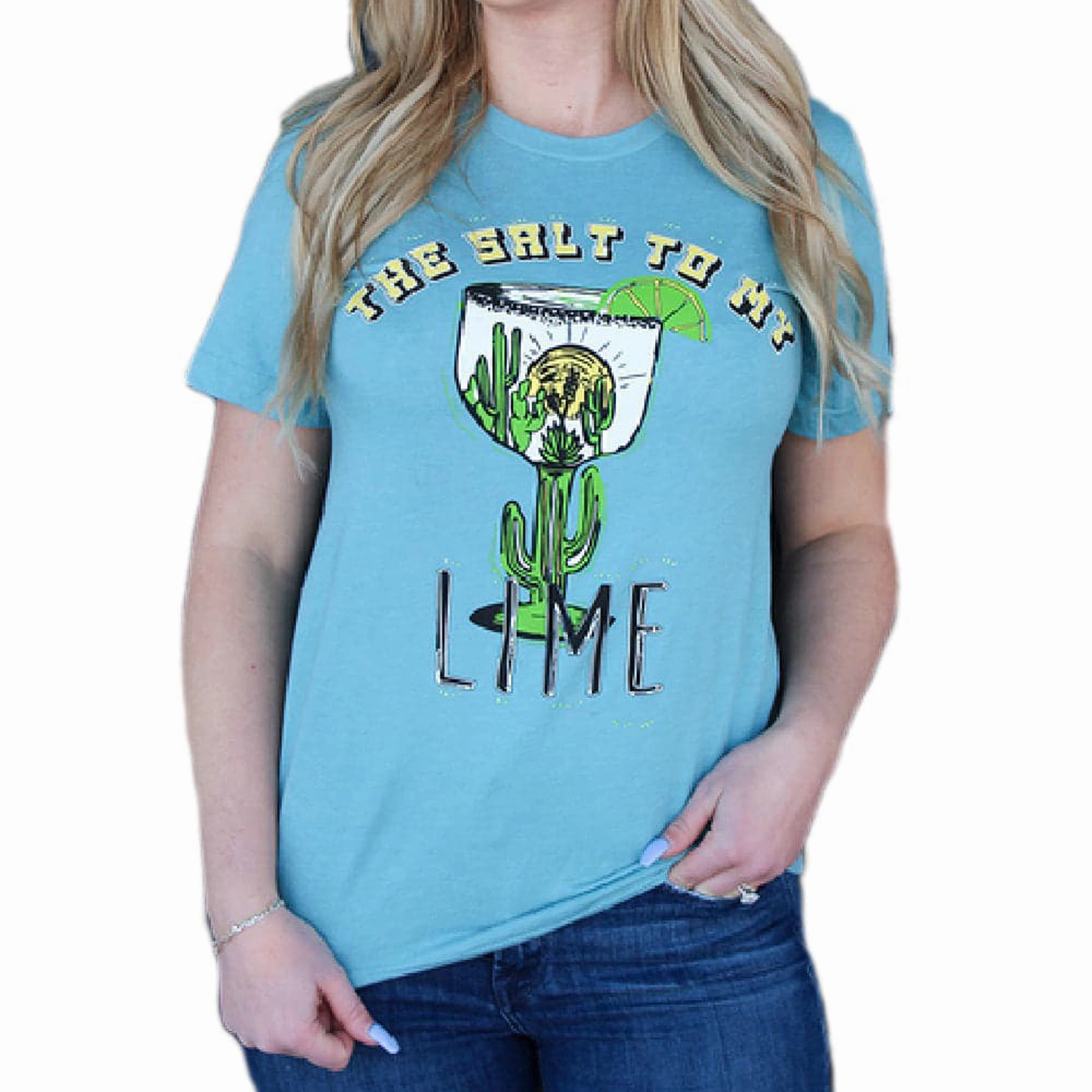 EasyCare Fabric Salt To My Lime Tee