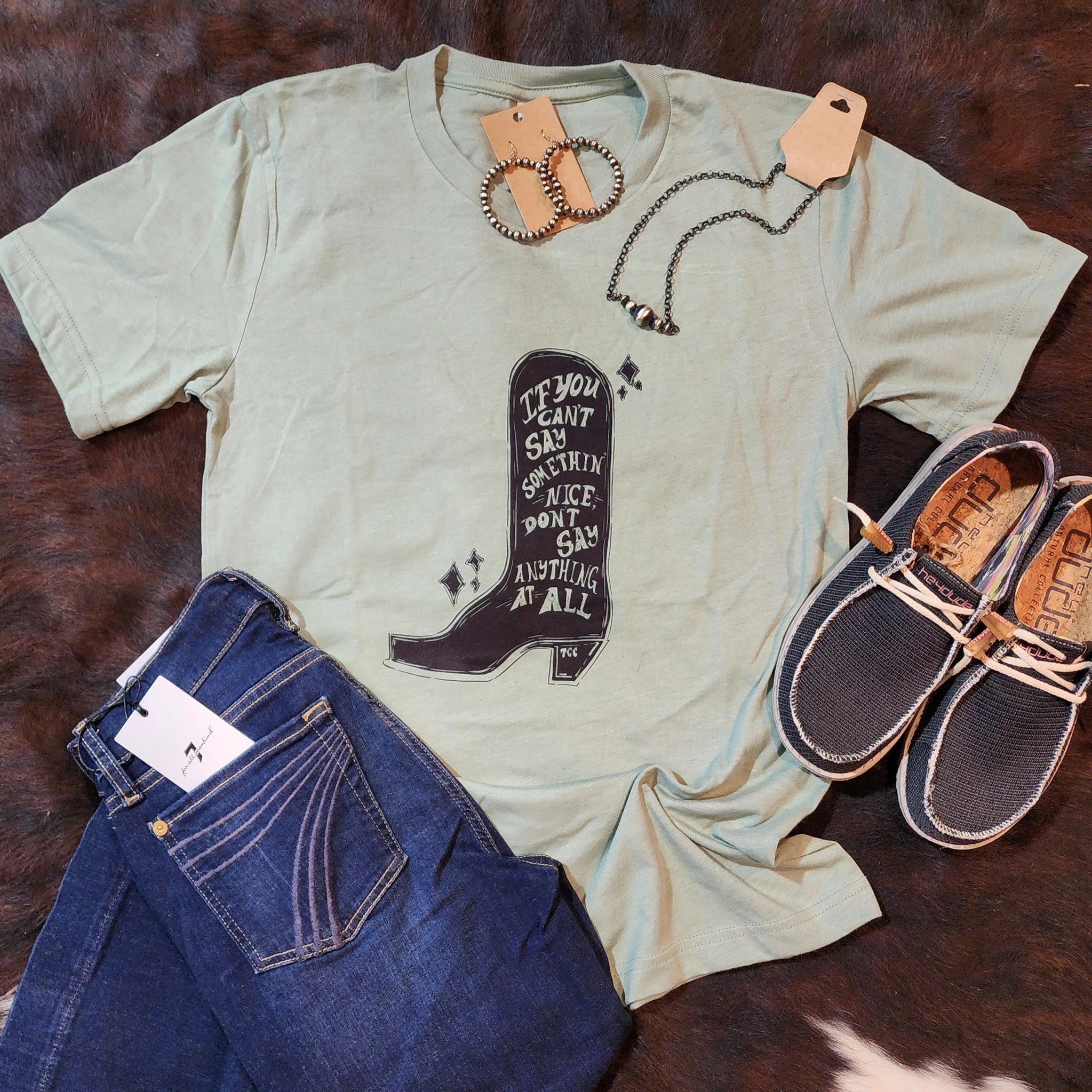 Say it Nice Tee Formal Tank