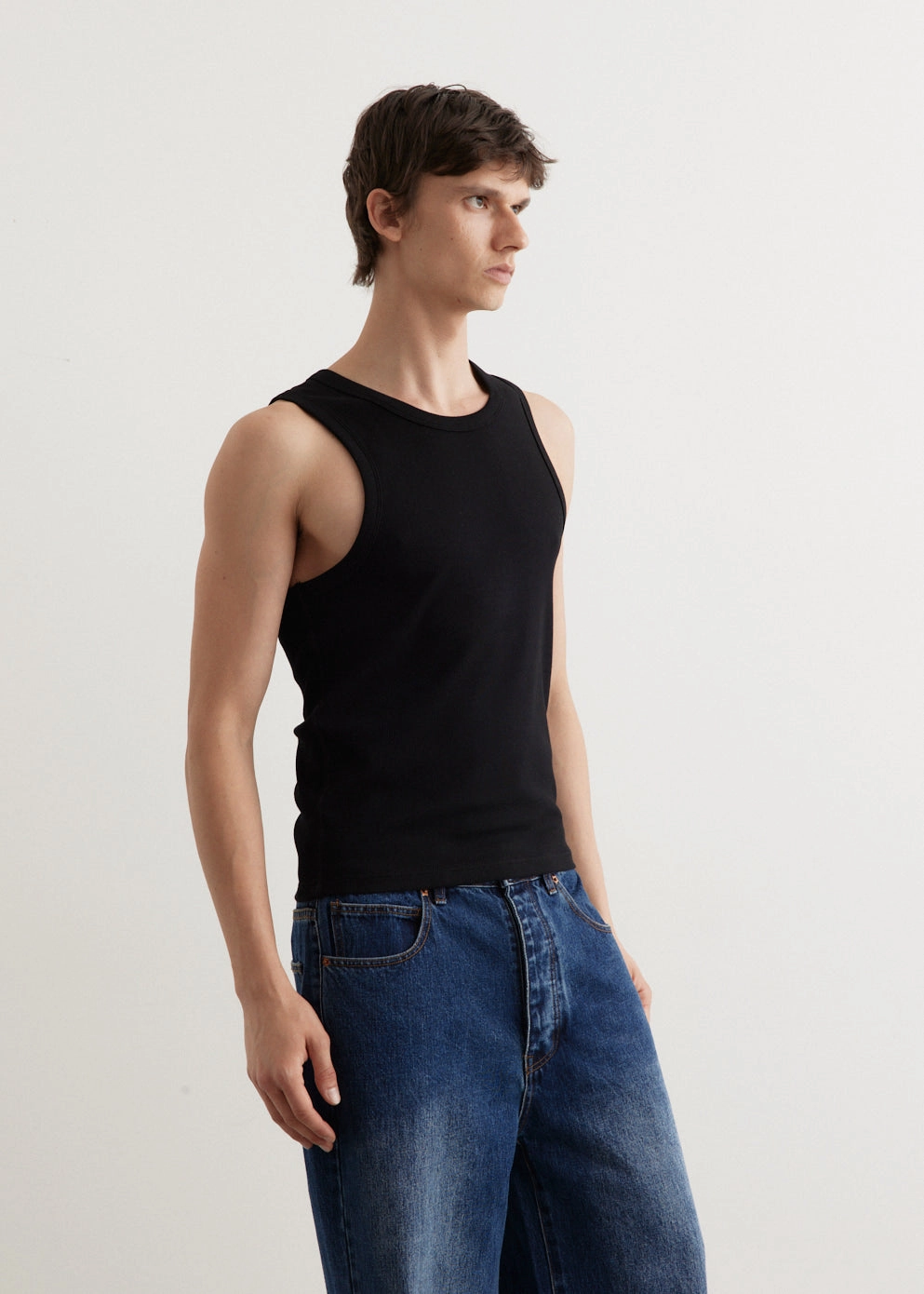 Ryan Rib Tank Stylish and Relaxed