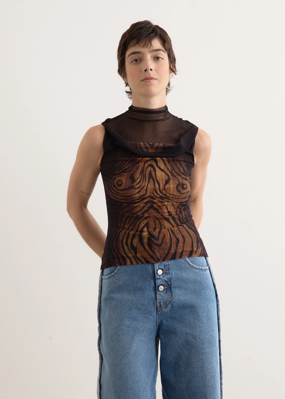 Summer Mesh Tank Top