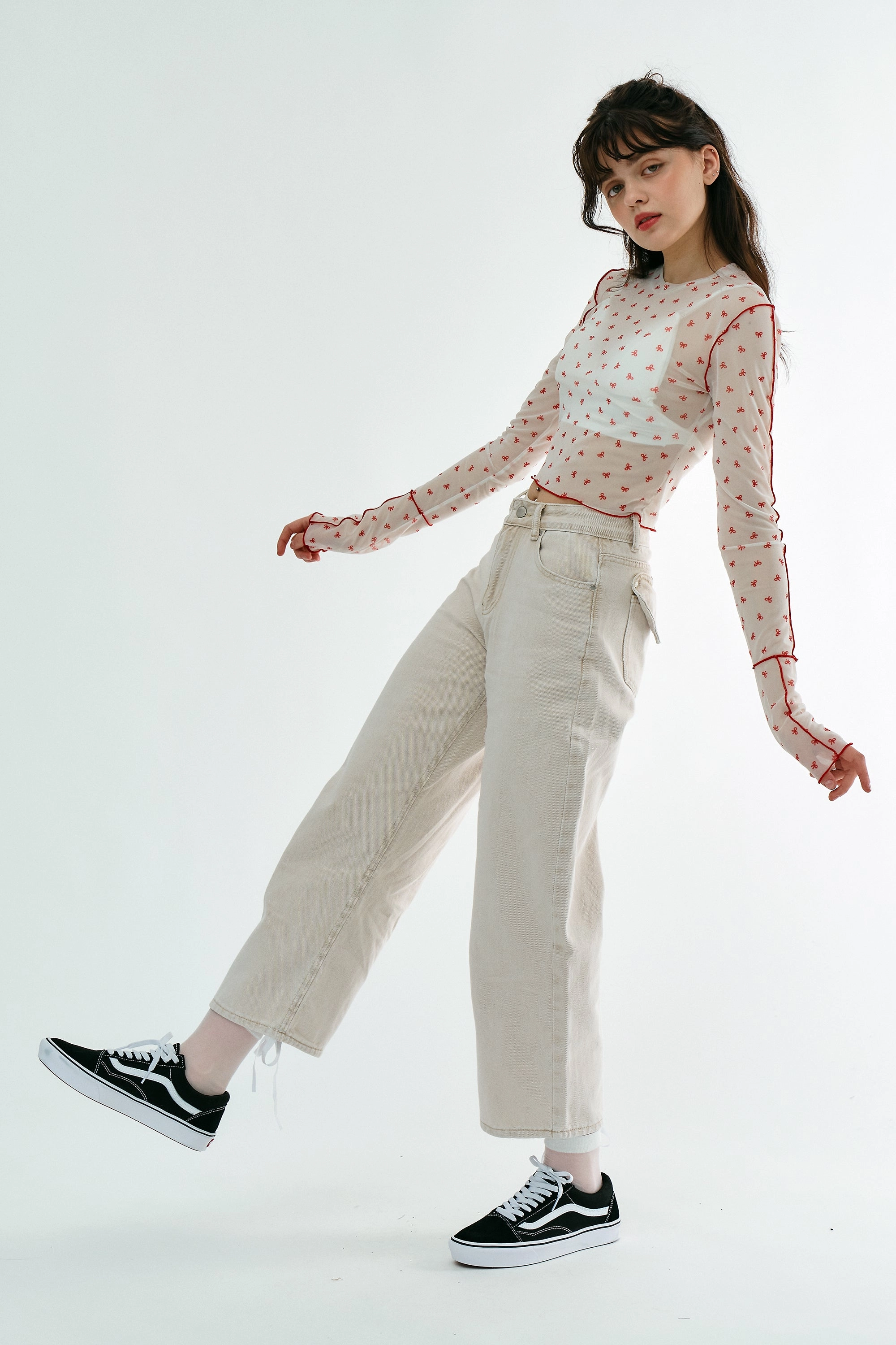 Fashionable Look Ava Wide Legged Jeans