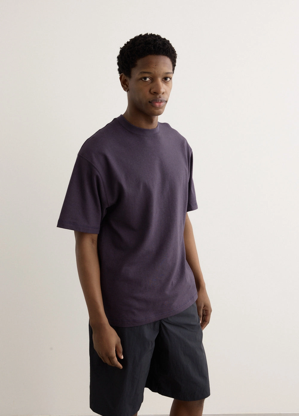 Wool Classics Short Sleeve T-Shirt Fashion Fit Zip Up