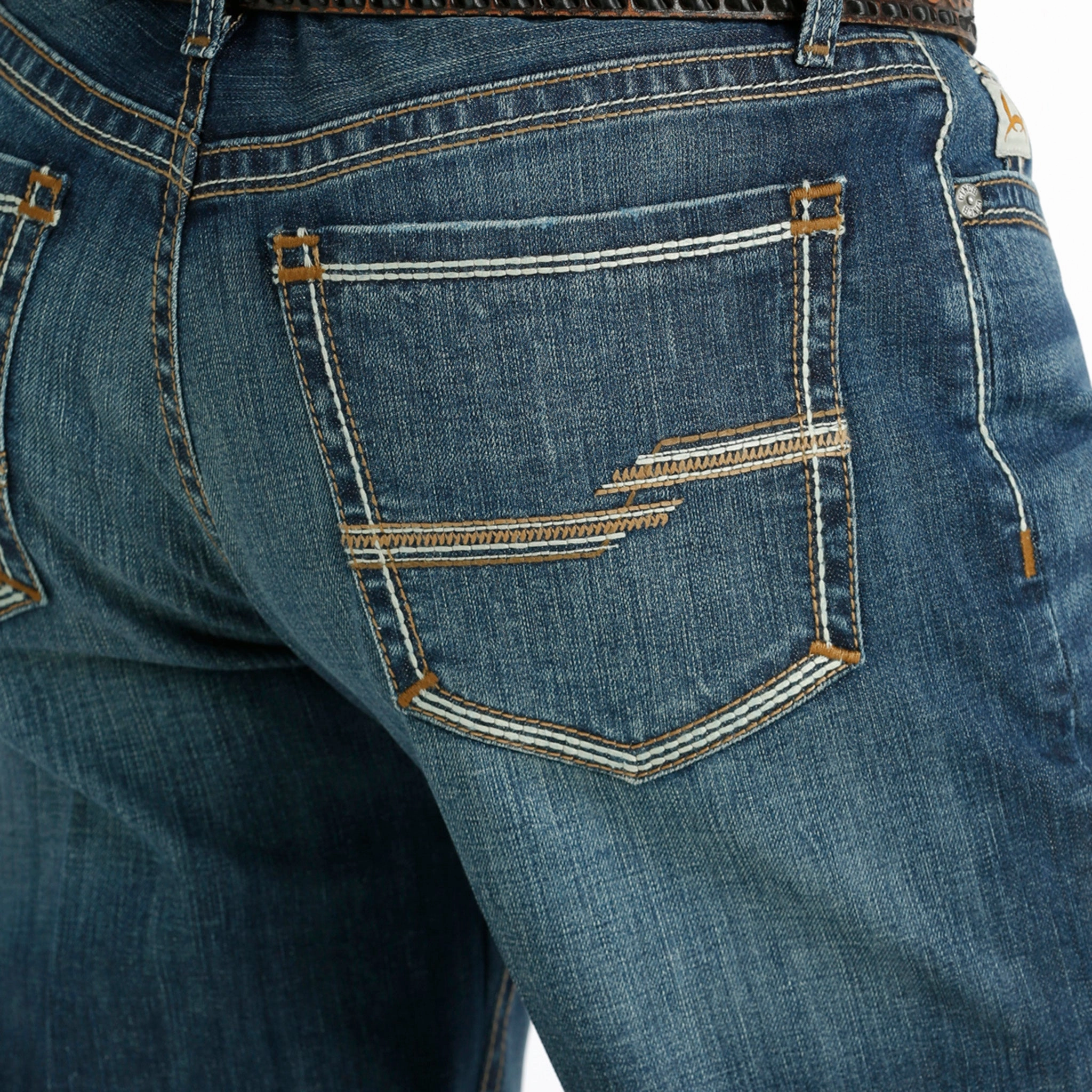 Light Fabric Stretch Recovery Cinch Jeans Men's Grant Dark Stone