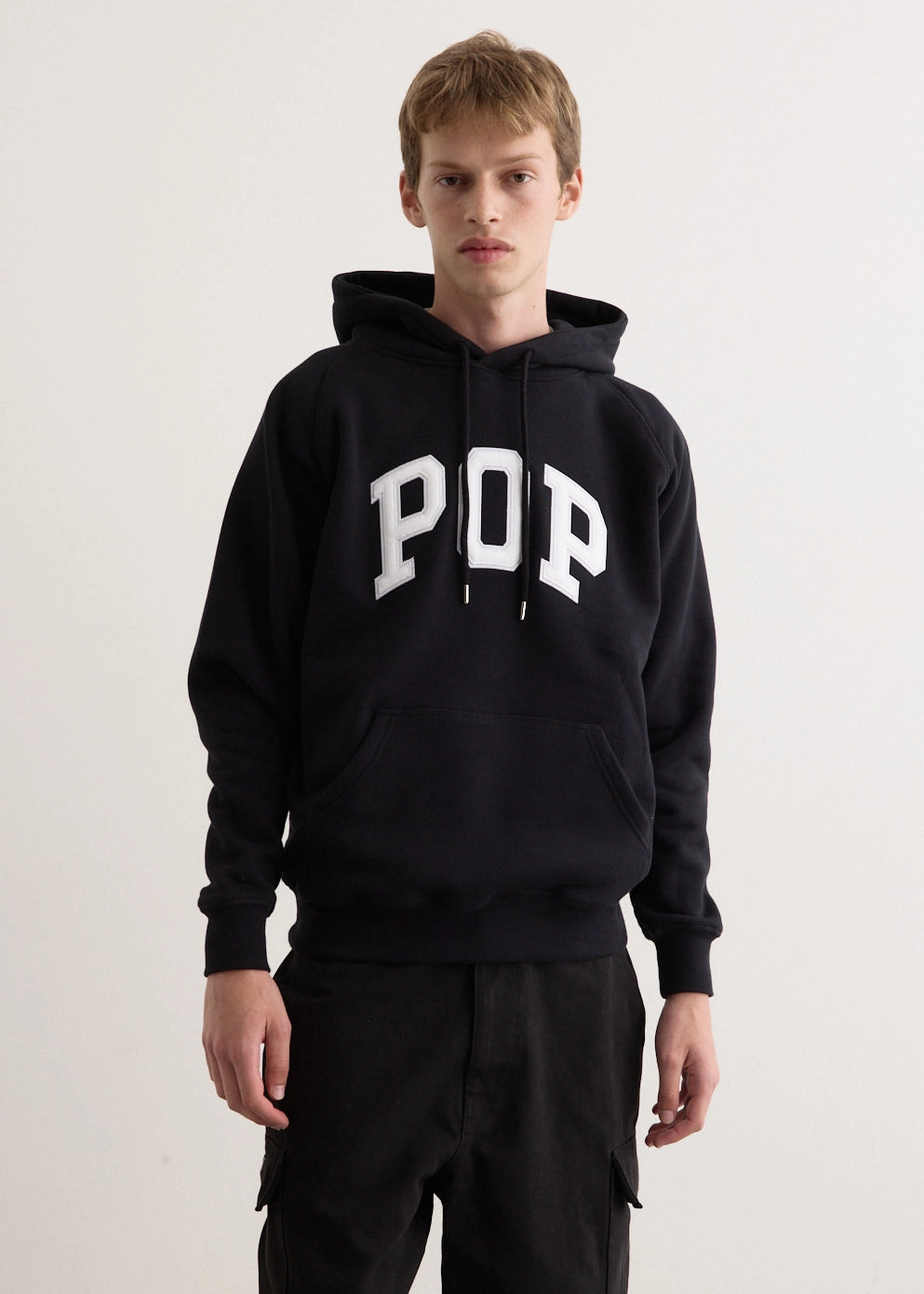 Snuggly Comfort Plush Inner Lining Arch Hooded Sweat