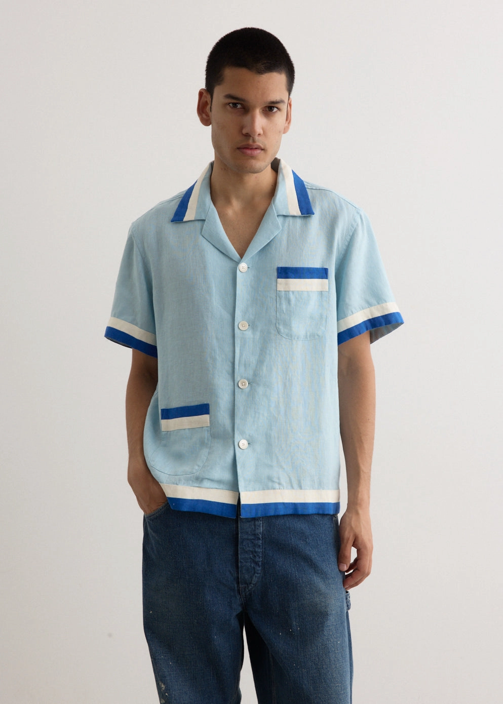 Seedling Stripe Shirt Lightweight Comfort Budget Friendly