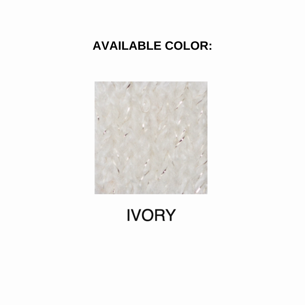 Warm Appeal Thermal Lock Stitching Sequin Sleeveless Crew