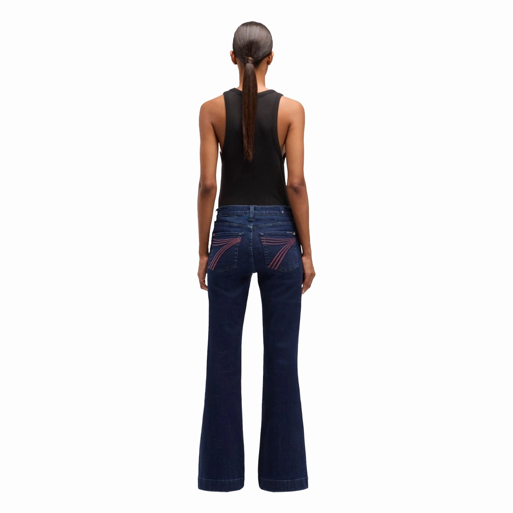 Seven For All Mankind Dojo Slim Illusion Classical Jean Stay Comfortable Subtle Look